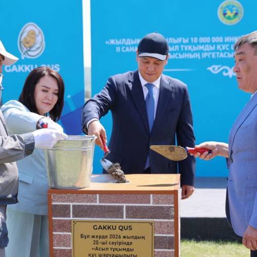 Строительство производства инкубационных яиц начато в Жамбылской области